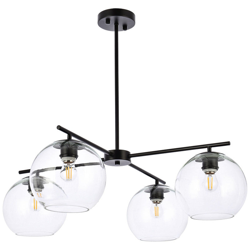Elegant Lighting Opus 4 Light 31" Chandelier