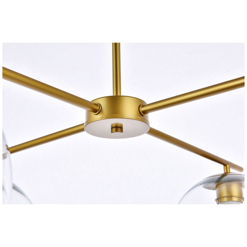 Elegant Lighting Opus 4 Light 31" Chandelier