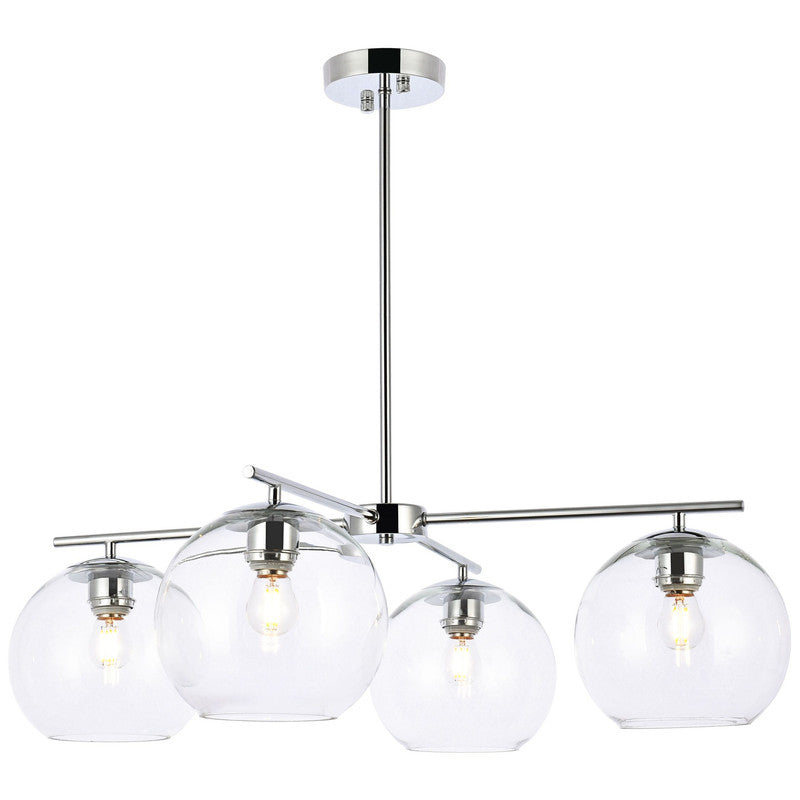 Elegant Lighting Opus 4 Light 31" Chandelier