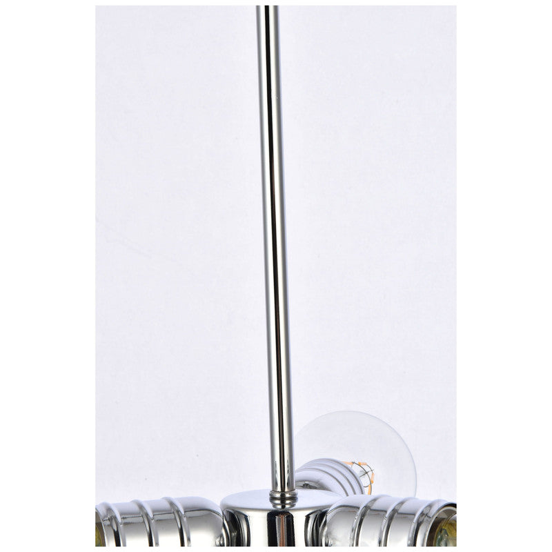 Elegant Lighting Reyes 3 Light 8" Chandelier