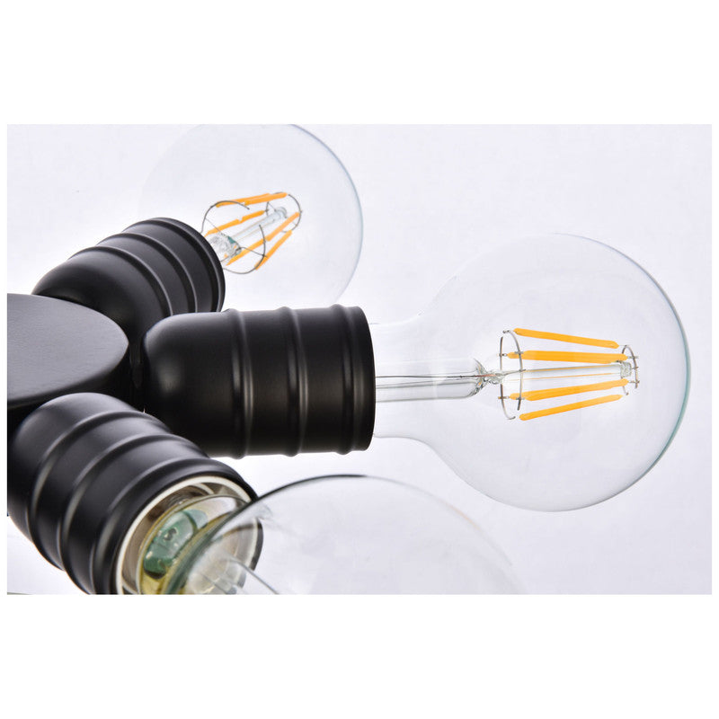 Elegant Lighting Reyes 6 Light 8" Chandelier