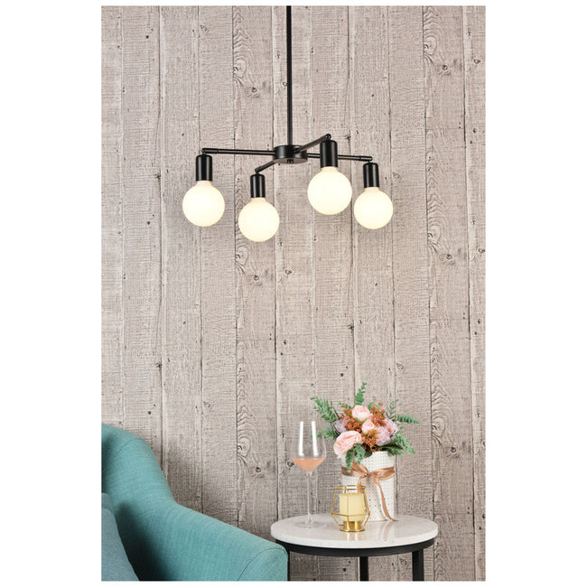 Elegant Lighting Cairo 4 Light 22" Chandelier