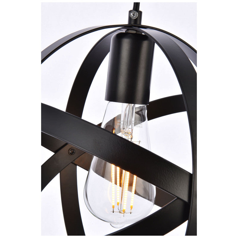 Elegant Lighting Celeste 1 Light 10" Pendant