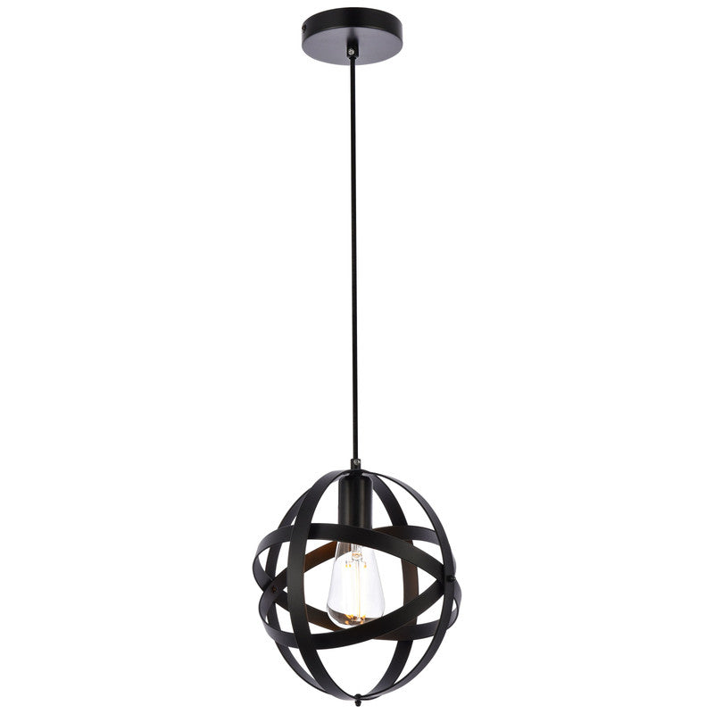 Elegant Lighting Celeste 1 Light 10" Pendant