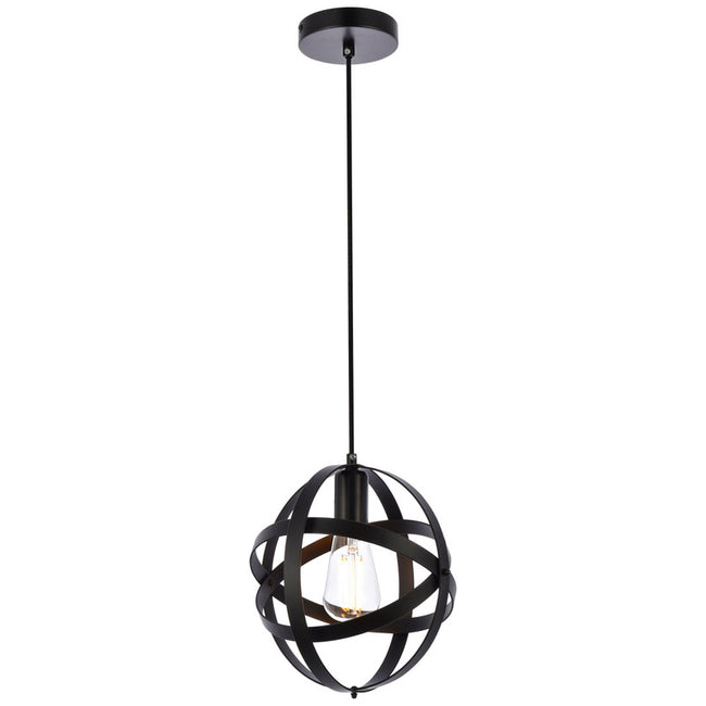 Elegant Lighting Celeste 1 Light 10" Pendant