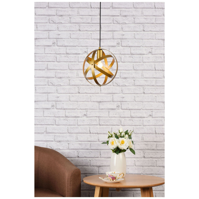 Elegant Lighting Celeste 1 Light 10" Pendant