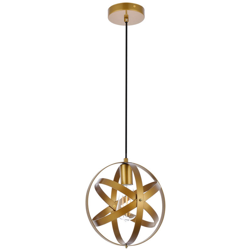 Elegant Lighting Celeste 1 Light 10" Pendant