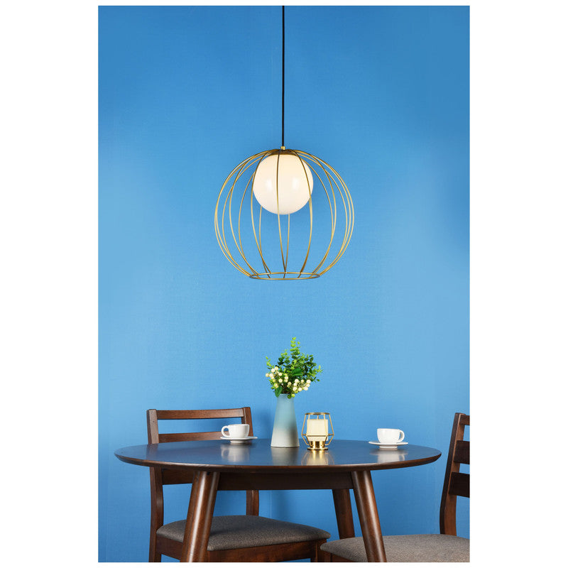 Elegant Lighting Wetzel 1 Light 16" Pendant