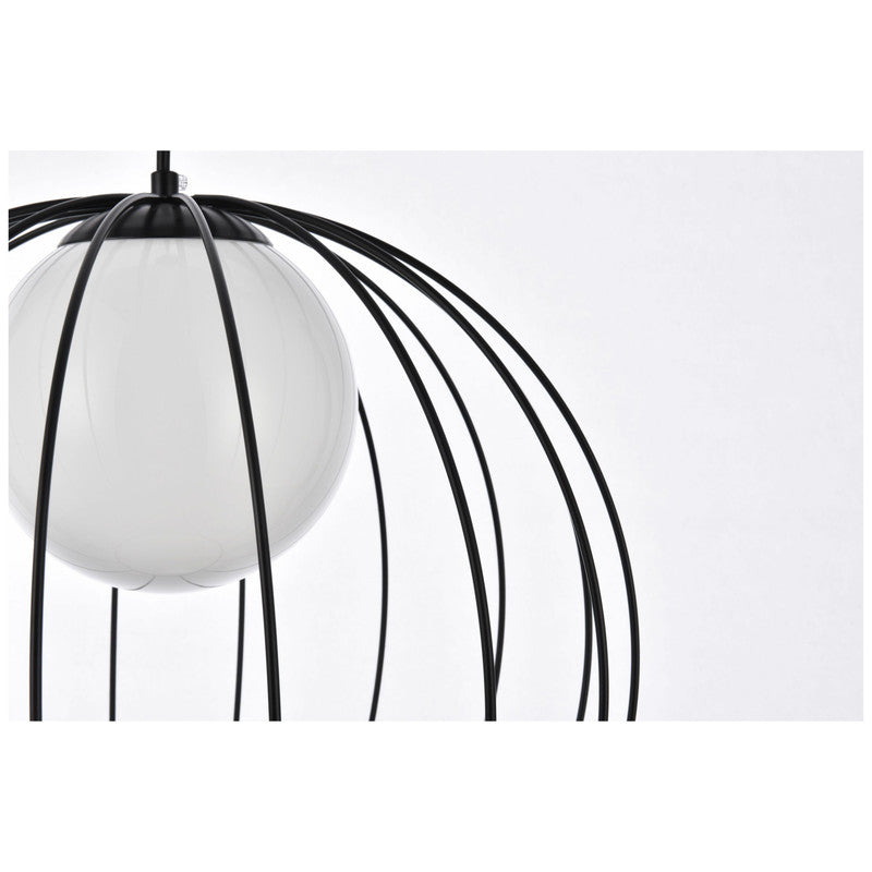 Elegant Lighting Wetzel 1 Light 16" Pendant