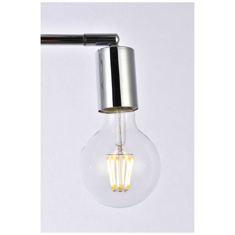 Elegant Lighting Zane 2 Light 22" Flush Mount