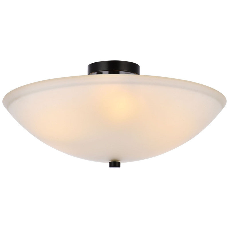 Elegant Lighting Jeanne 3 Light 20" Flush Mount