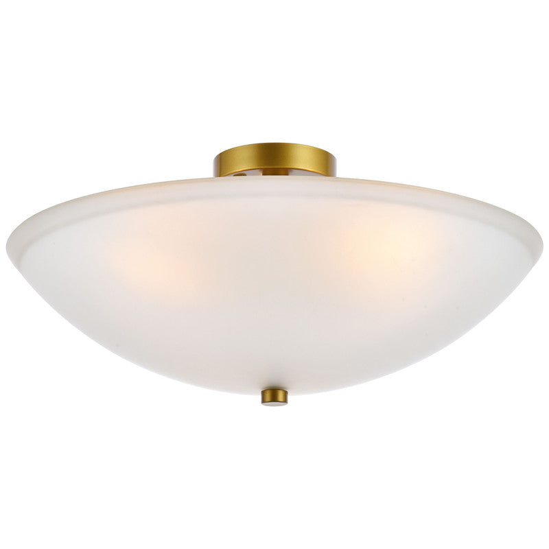 Elegant Lighting Jeanne 3 Light 20" Flush Mount