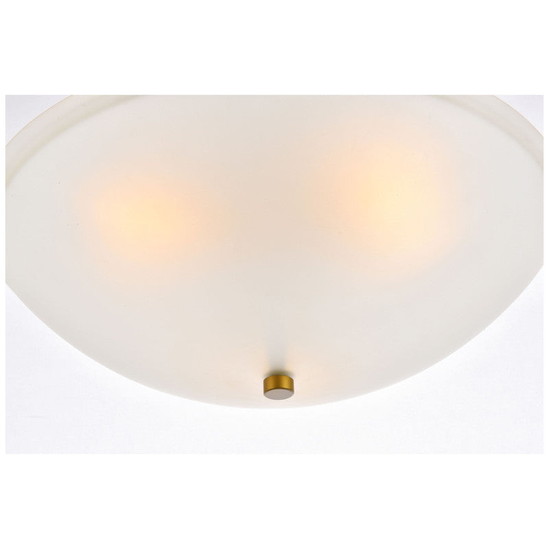 Elegant Lighting Jeanne 3 Light 20" Flush Mount