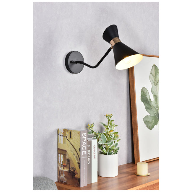 Elegant Lighting Halycon 1 Light 17" Wall Sconce