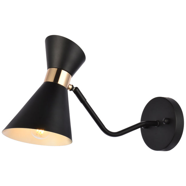 Elegant Lighting Halycon 1 Light 17" Wall Sconce