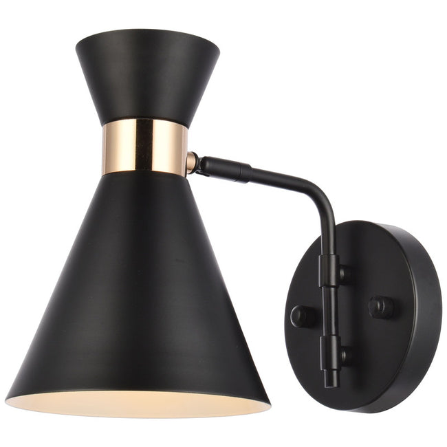 Elegant Lighting Halycon 1 Light 11" Wall Sconce