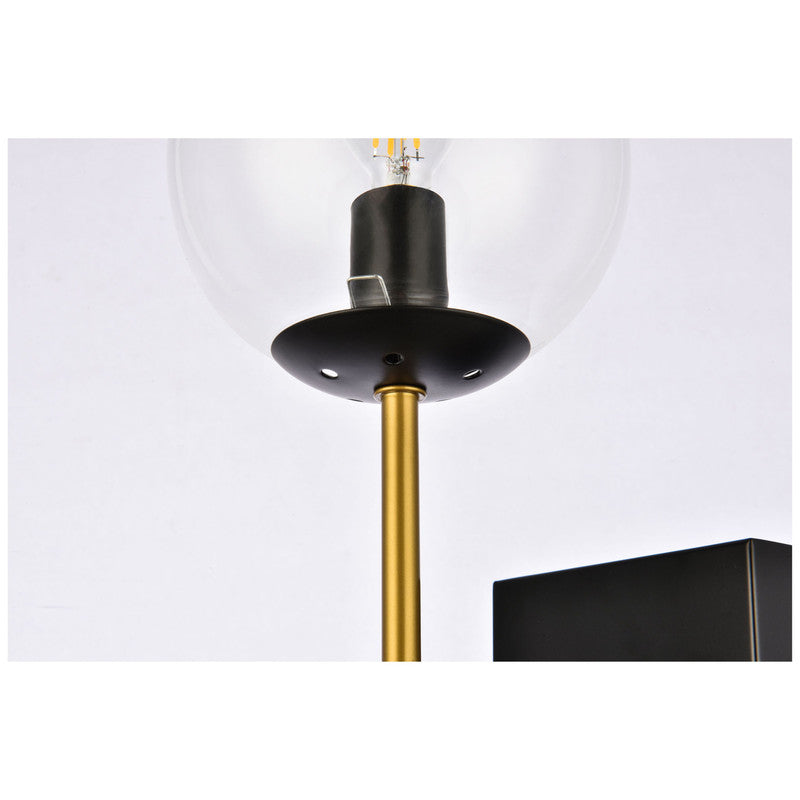 Elegant Lighting Neri 2 Light 7" Wall Sconce