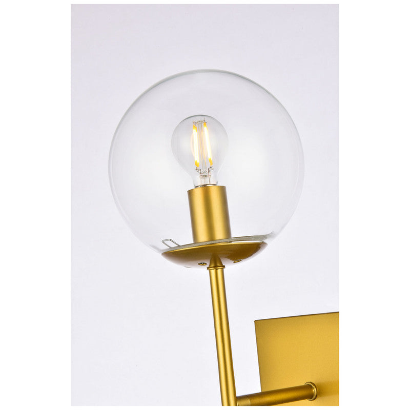 Elegant Lighting Neri 2 Light 7" Wall Sconce