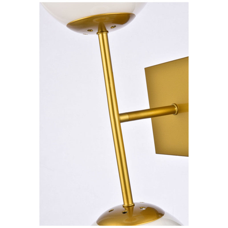 Elegant Lighting Neri 2 Light 7" Wall Sconce