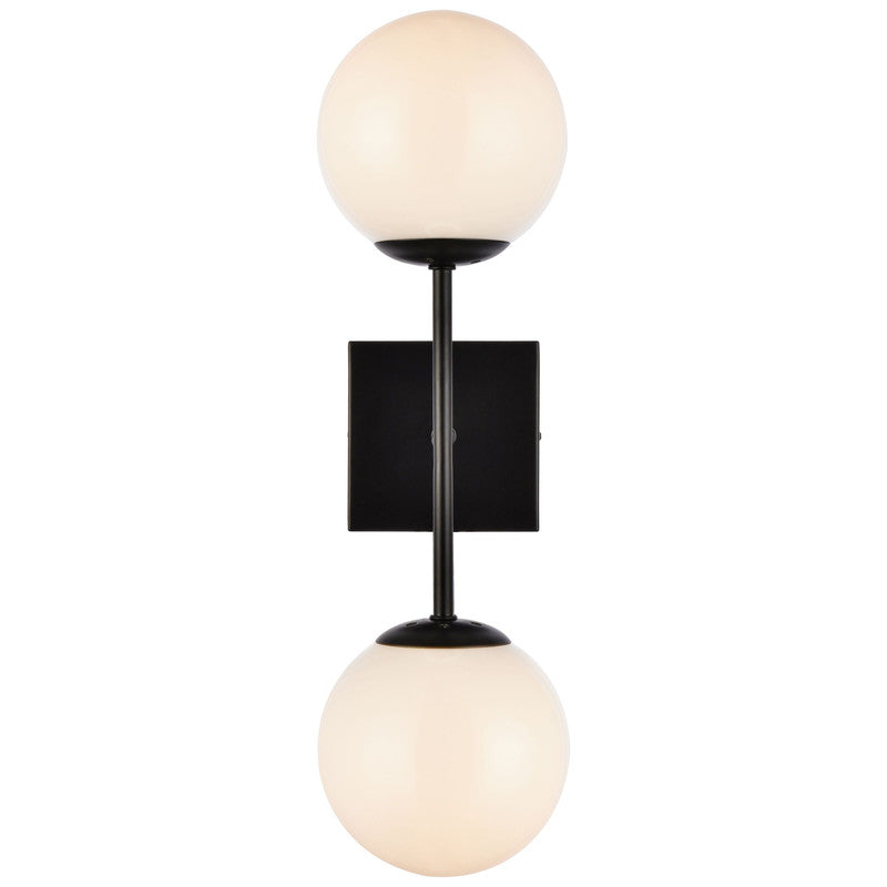Elegant Lighting Neri 2 Light 7" Wall Sconce