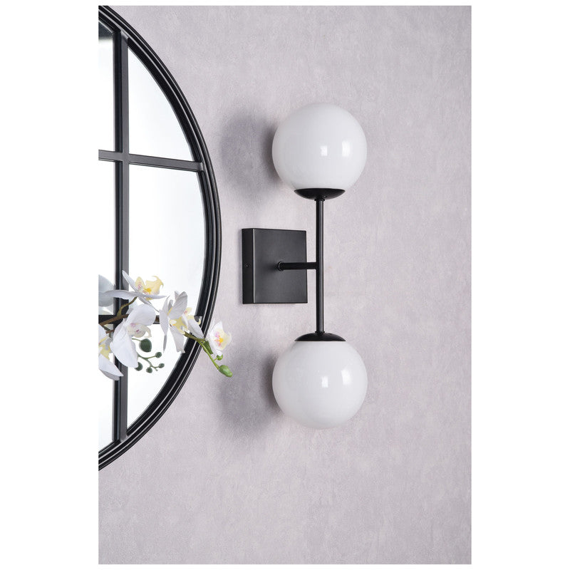 Elegant Lighting Neri 2 Light 7" Wall Sconce