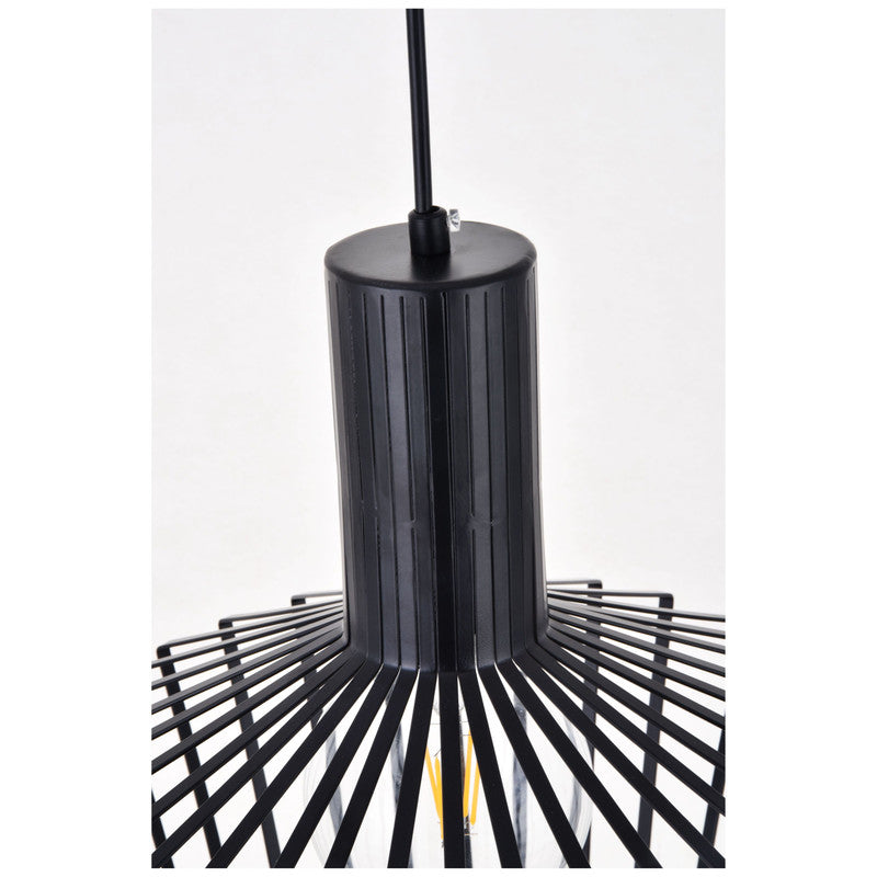 Elegant Lighting Ronnie 1 Light 12" Pendant