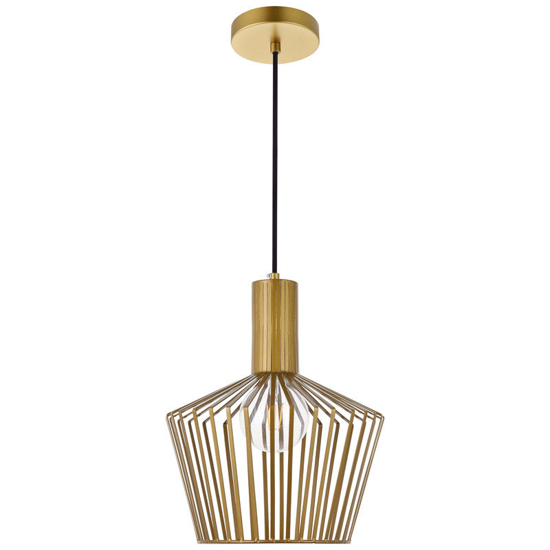 Elegant Lighting Ronnie 1 Light 12" Pendant