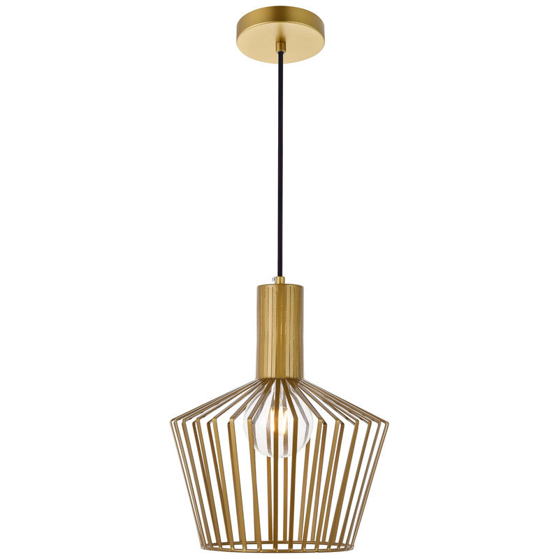 Elegant Lighting Ronnie 1 Light 12" Pendant