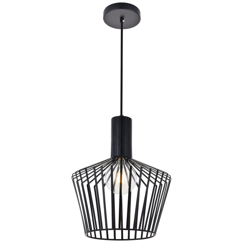 Elegant Lighting Ronnie 1 Light 12" Pendant