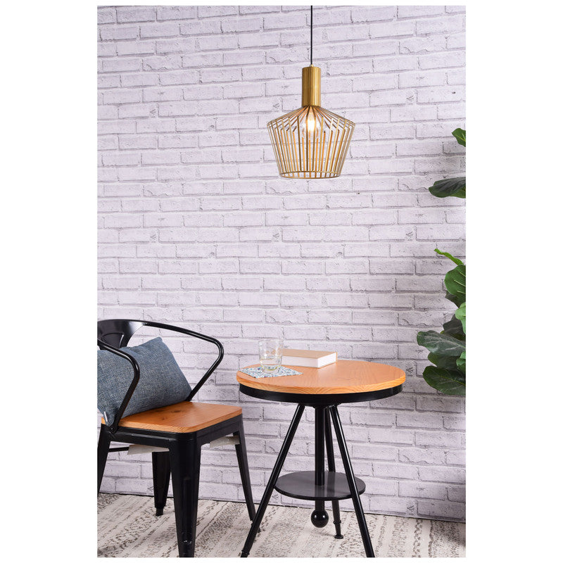 Elegant Lighting Ronnie 1 Light 12" Pendant