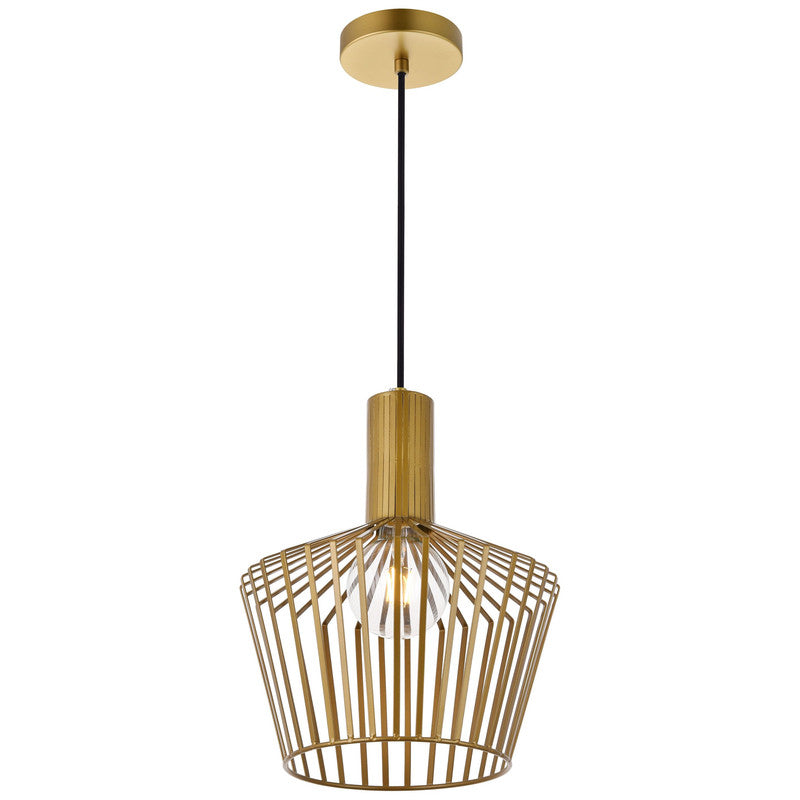 Elegant Lighting Ronnie 1 Light 12" Pendant