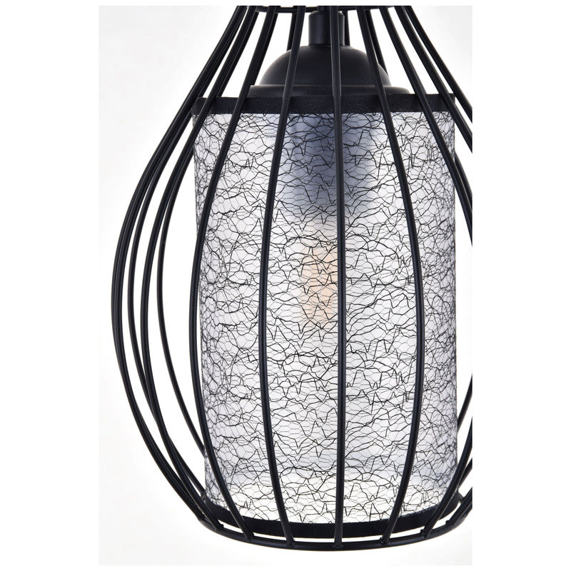Elegant Lighting Miya 1 Light 7" Pendant