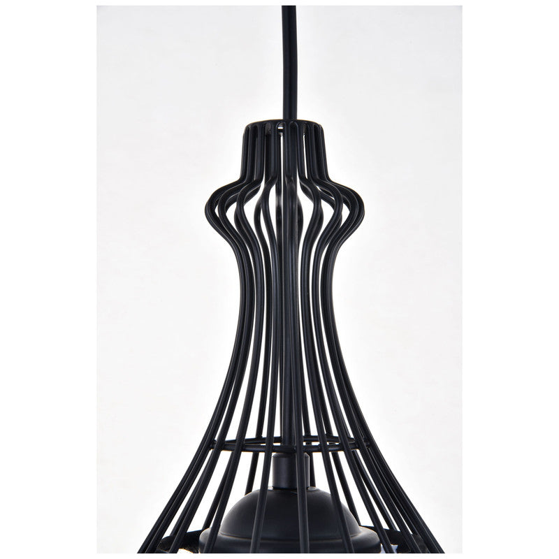 Elegant Lighting Miya 1 Light 7" Pendant