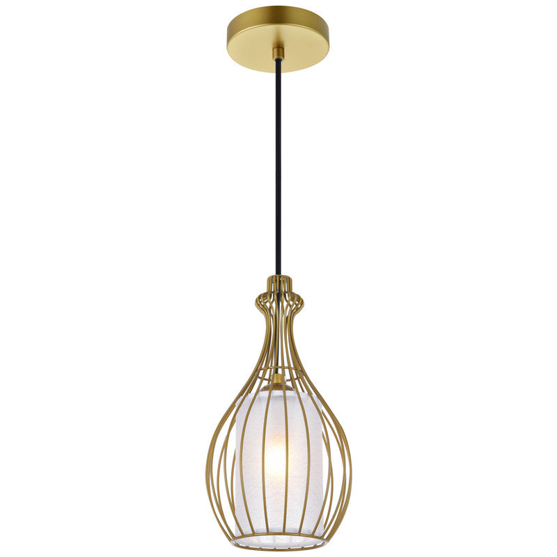 Elegant Lighting Miya 1 Light 7" Pendant