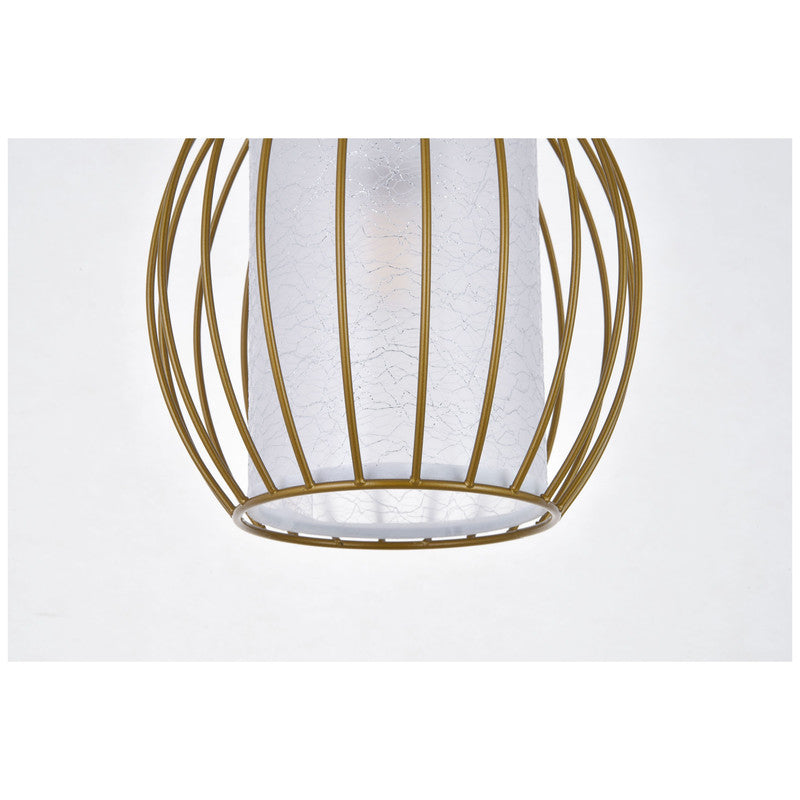 Elegant Lighting Miya 1 Light 7" Pendant