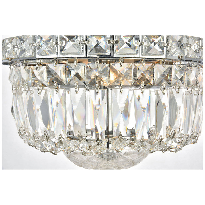 Elegant Lighting LD2528F10C Wiley Collection Flush Mount - Thumbnail 2