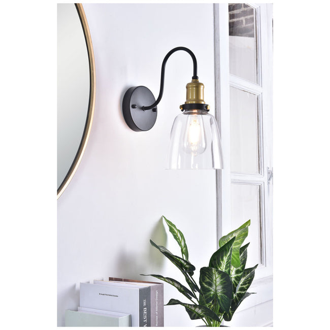Elegant Lighting Felicity 1 Light 6" Wall Sconce