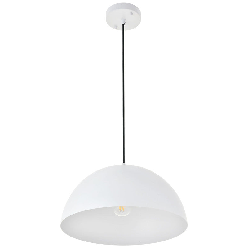 Elegant Lighting Forte 1 Light 14" Pendant
