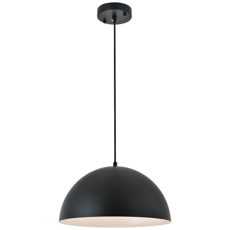 Elegant Lighting Forte 1 Light 14" Pendant