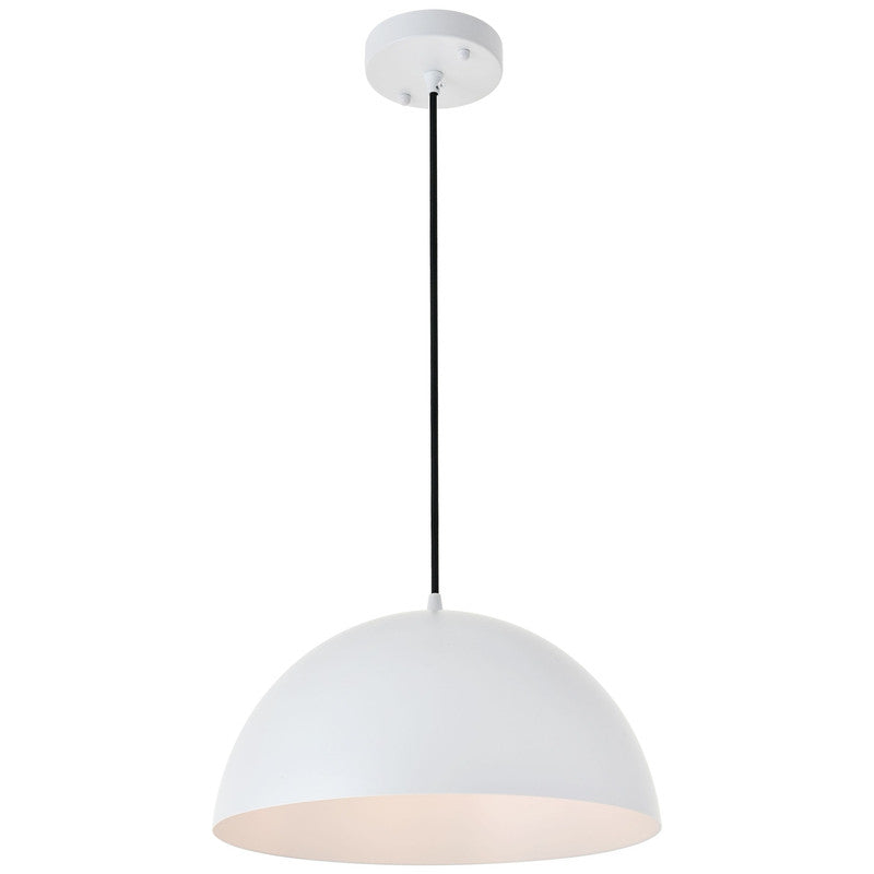Elegant Lighting Forte 1 Light 14" Pendant