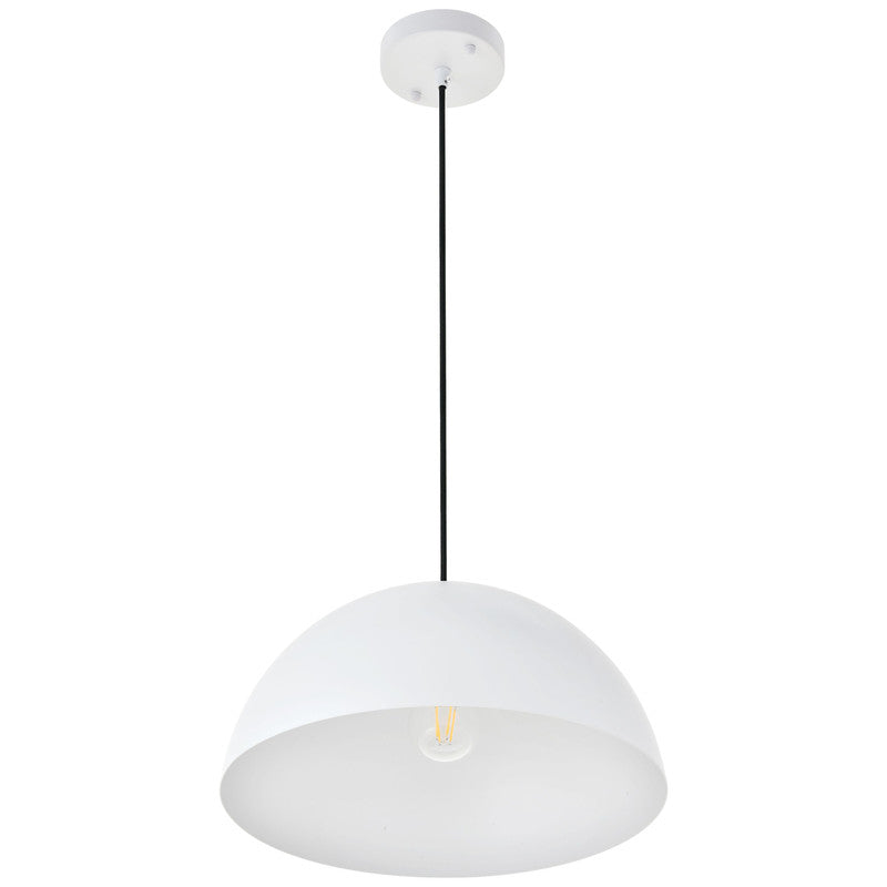 Elegant Lighting Forte 1 Light 14" Pendant