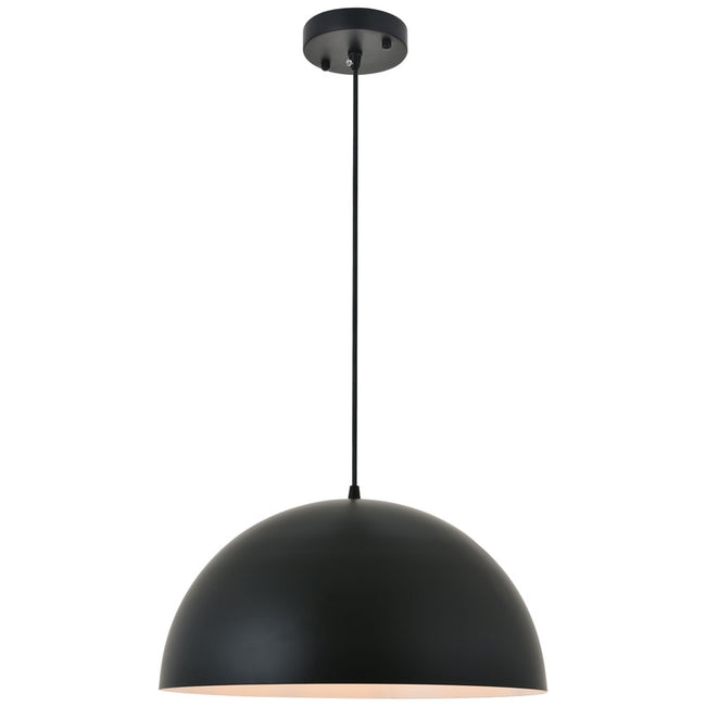 Elegant Lighting Forte 1 Light 16" Pendant