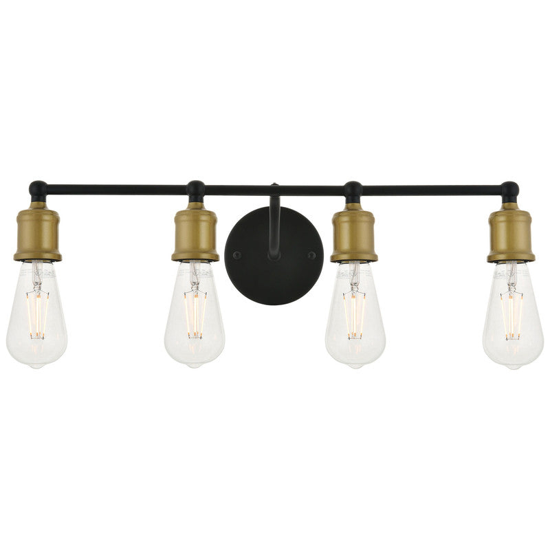 Elegant Lighting Serif 4 Light 22" Vanity Light