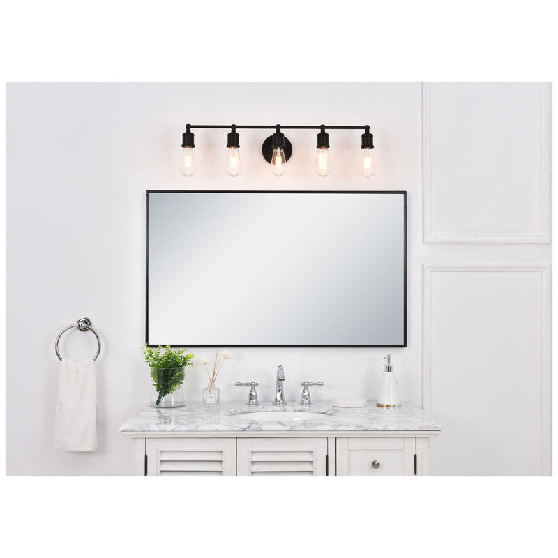 Elegant Lighting Serif 5 Light 29" Vanity Light