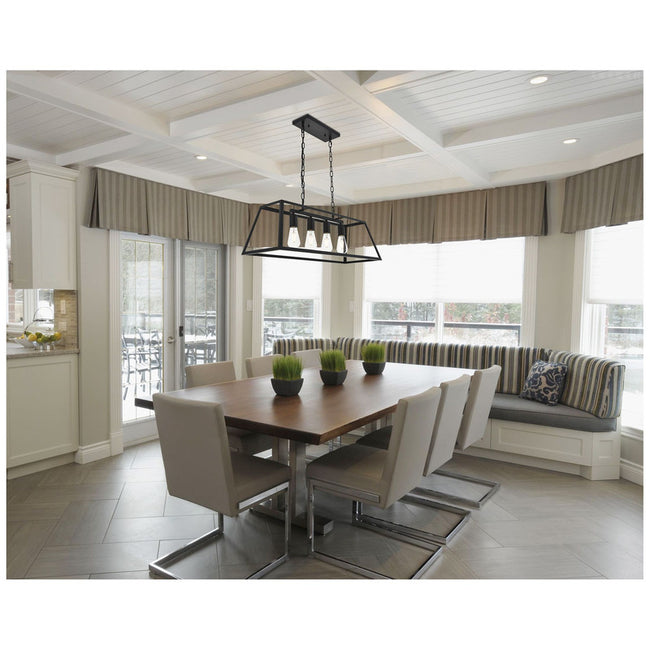 Elegant Lighting Resolute 4 Light 32" Chandelier