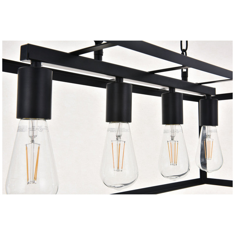 Elegant Lighting Resolute 4 Light 32" Chandelier - LD4063D32