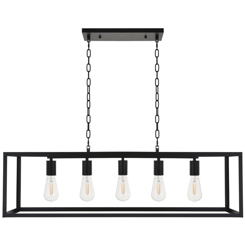 Elegant Lighting Resolute 5 Light 38" Chandelier - LD4063D38