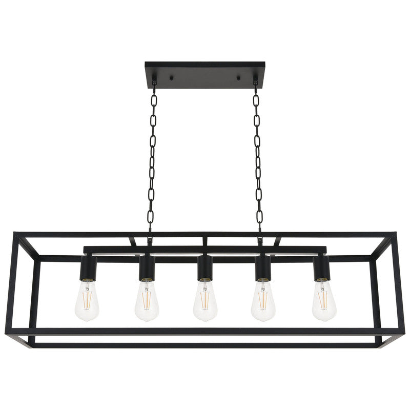 Elegant Lighting Resolute 5 Light 38" Chandelier - LD4063D38
