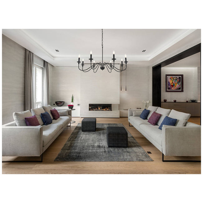 Elegant Lighting Rohan 8 Light 42" Chandelier