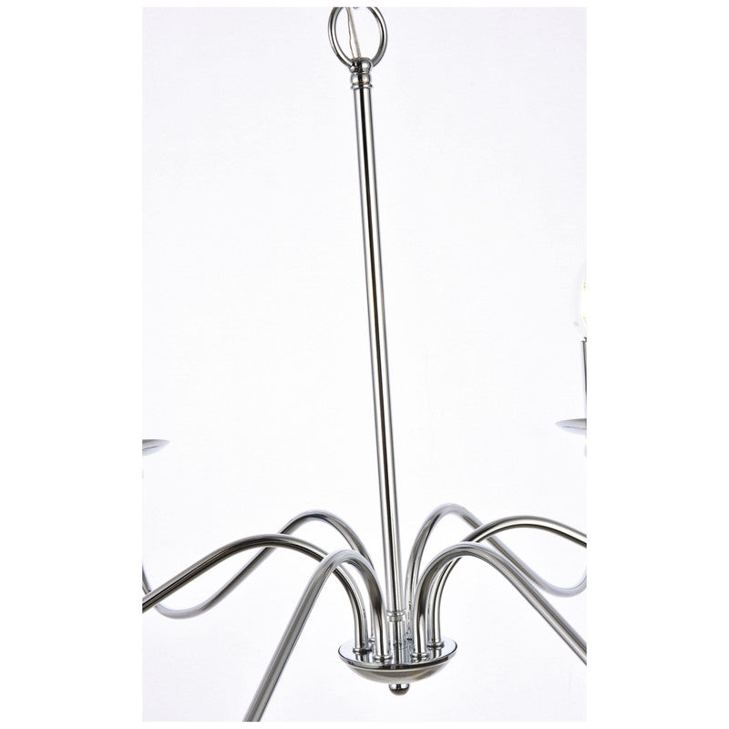 Elegant Lighting Rohan 6 Light 36" Chandelier